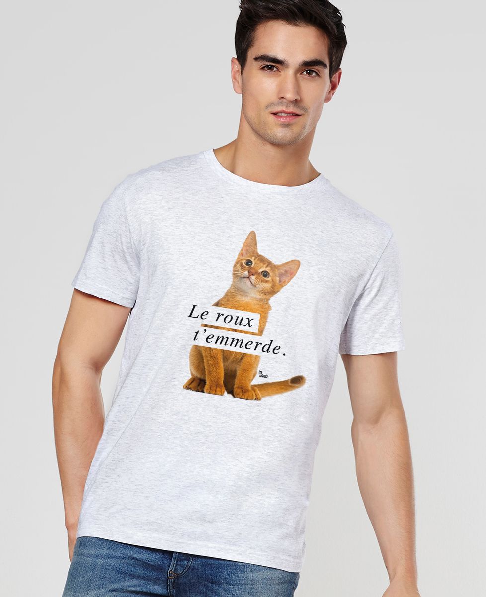 T-Shirt homme Le roux t'emmerde