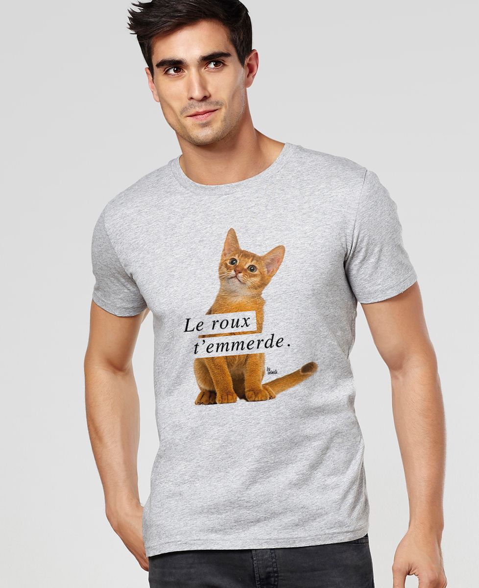 T-shirt homme Le roux t'emmerde