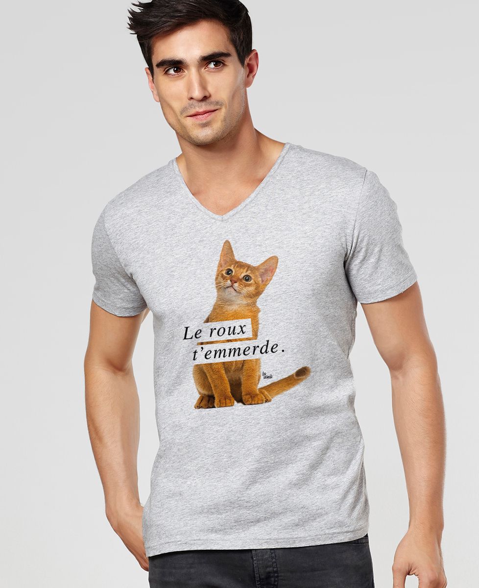 T-Shirt homme Le roux t'emmerde