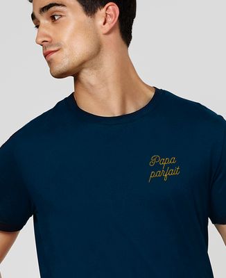 T-Shirt homme Papa parfait brodé