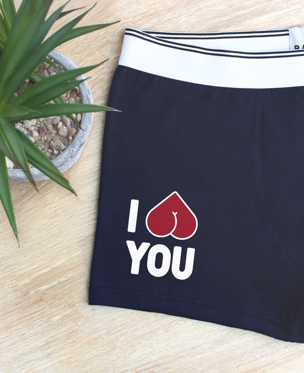 Boxer I love you - Cadeaux Couple
