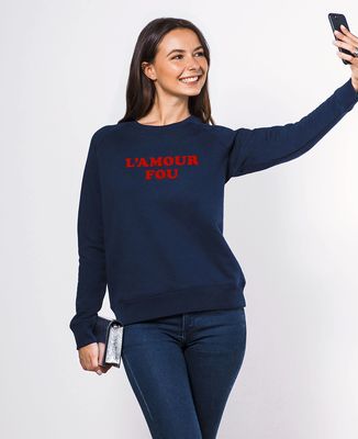Sweatshirt femme L'amour fou