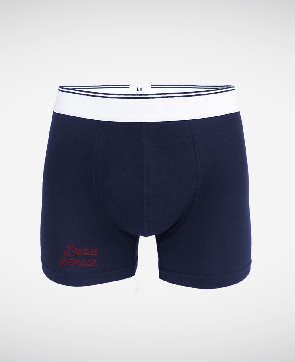 Boxer Loulou d'amour (brodé)