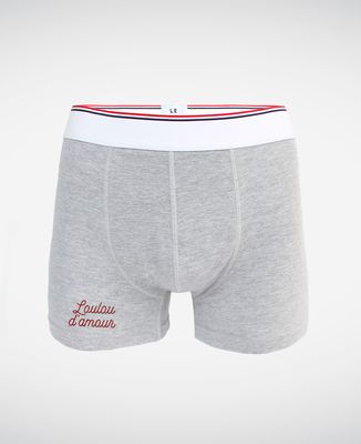 Boxer Loulou d'amour brodé (Boxer)