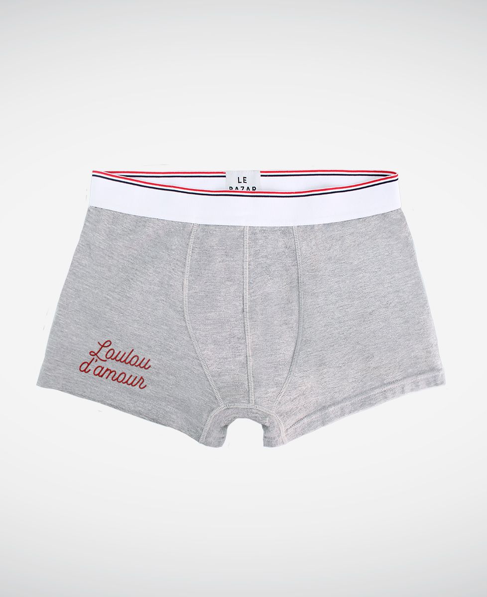 Boxer Loulou d'amour brodé (Boxer)