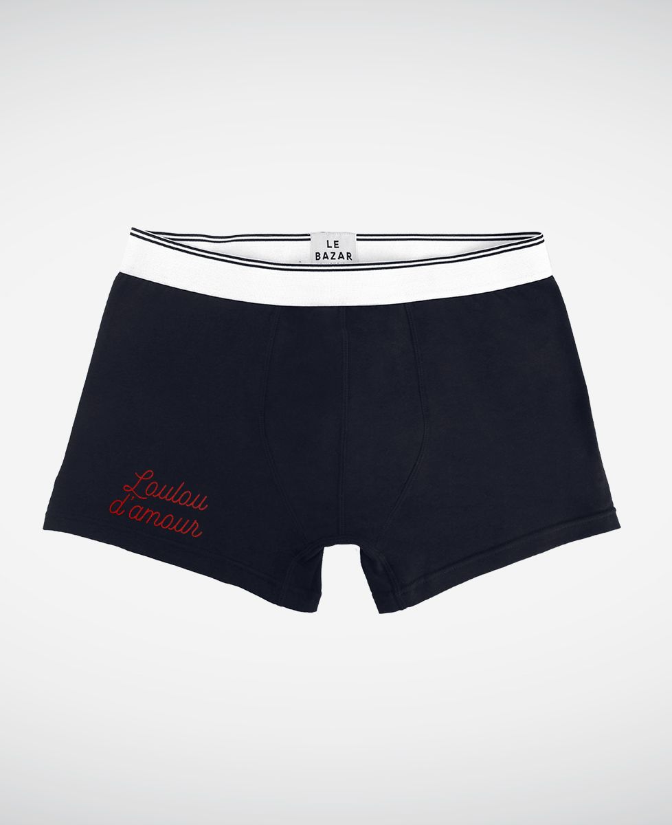 Boxer Loulou d'amour brodé (Boxer)