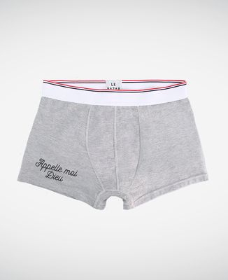 Boxer Appelle-moi Dieu brodé
