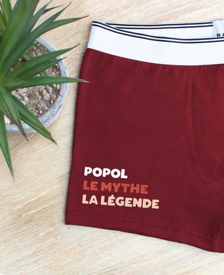 Boxer Popol, le mythe, la légende - Cadeaux Couple