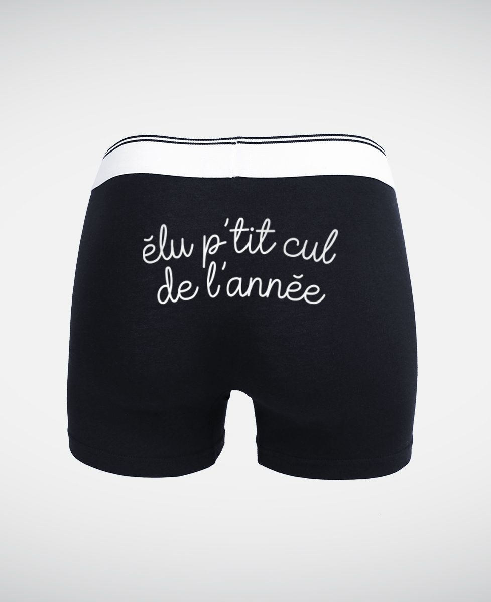 Boxer Elu p'tit cul de l'année - Cadeaux Couple
