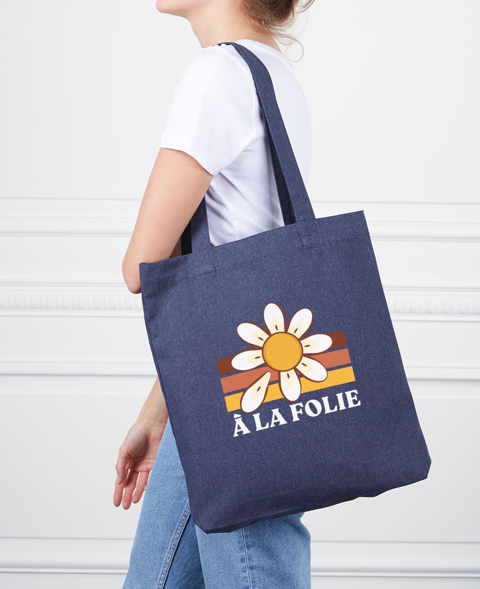 Tote bag À la folie - Cadeaux Couple