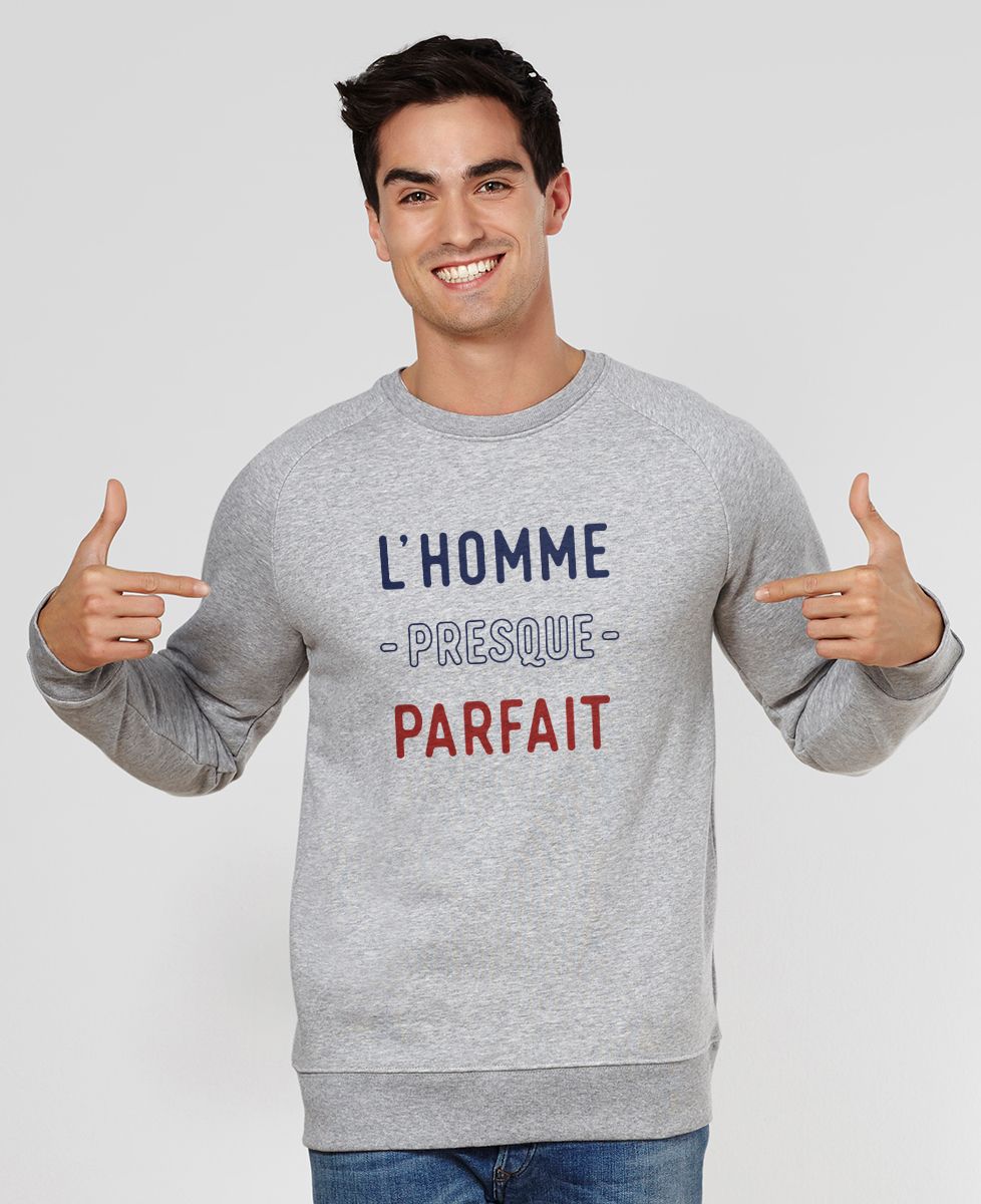 Sweatshirt homme L'homme presque parfait