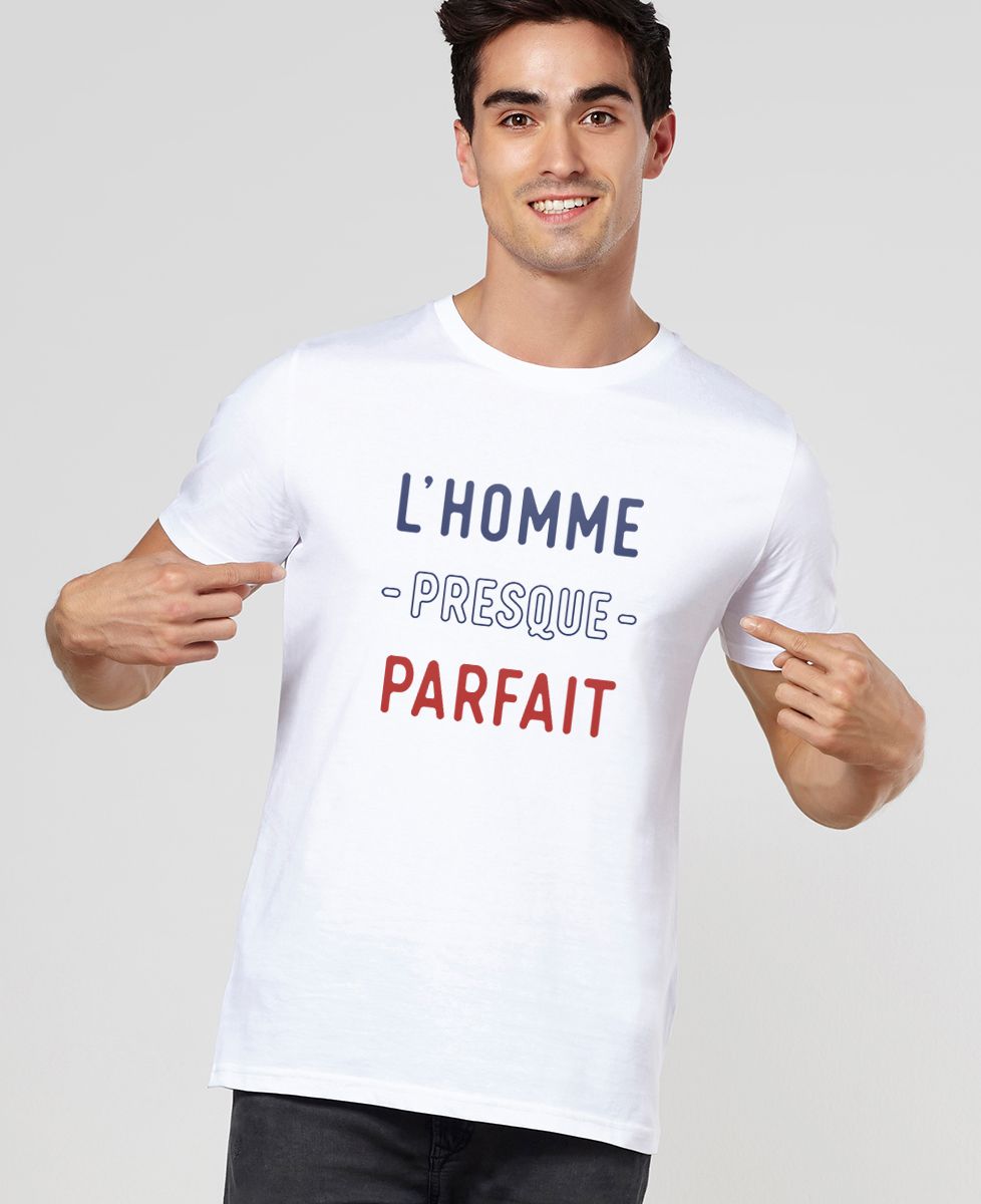 T-Shirt homme L'homme presque parfait