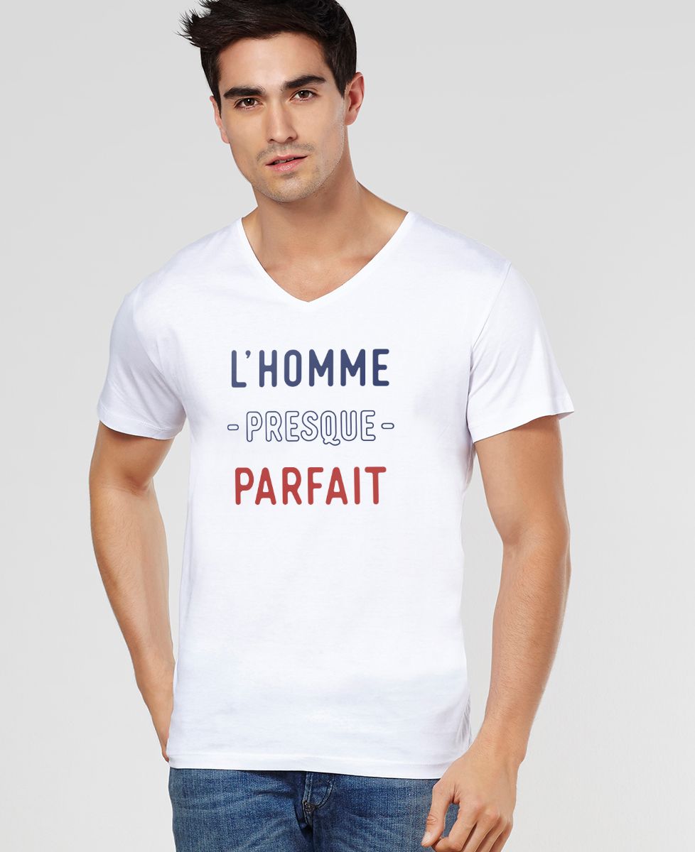 T-Shirt homme L'homme presque parfait