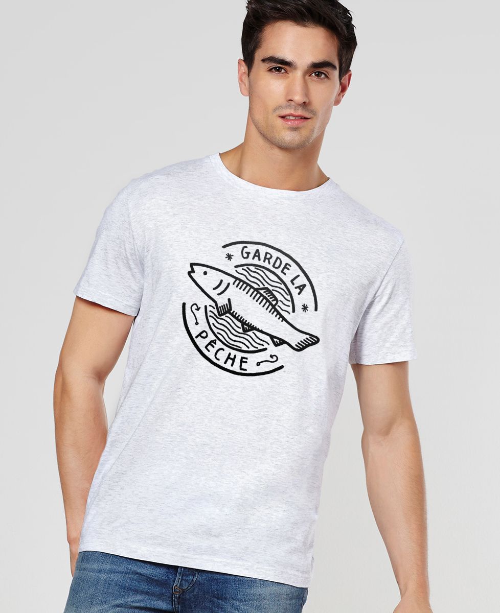 T-Shirt homme Garde la pêche