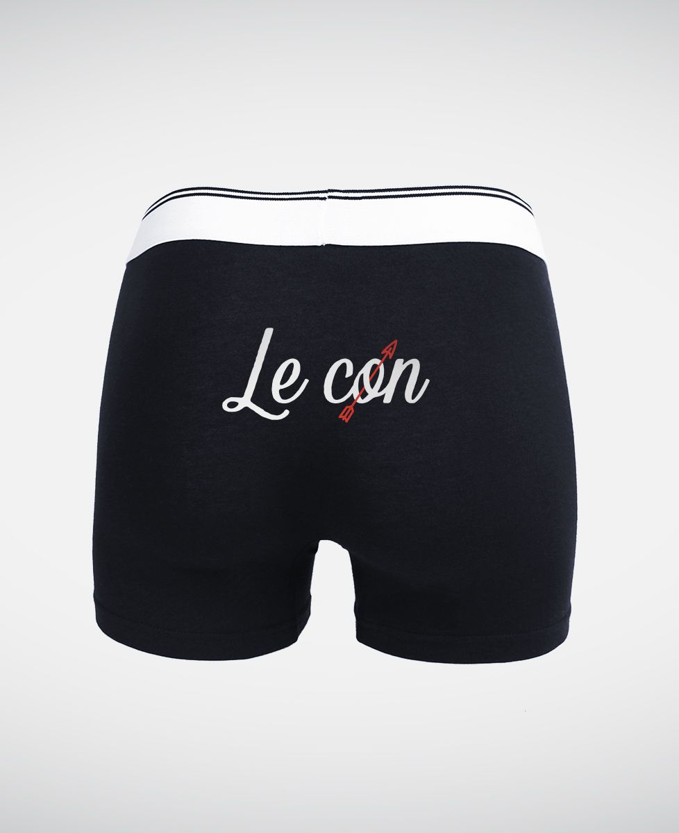Boxer Le con - Cadeaux Couple, Duo assortis