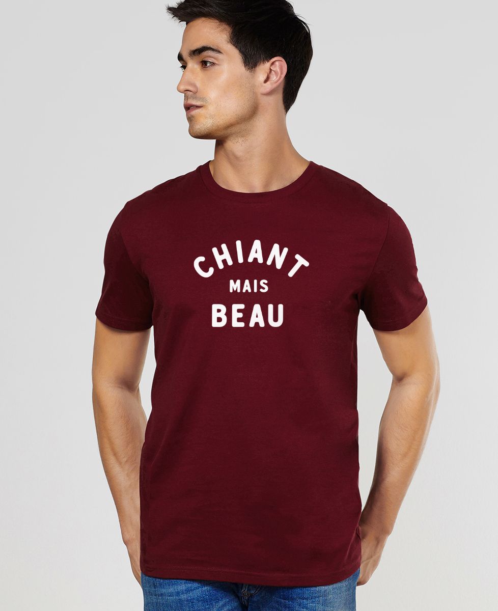 T-Shirt homme Chiant mais beau