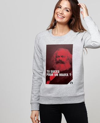 Sweatshirt femme Marx