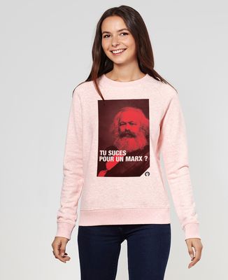 Sweatshirt femme Marx