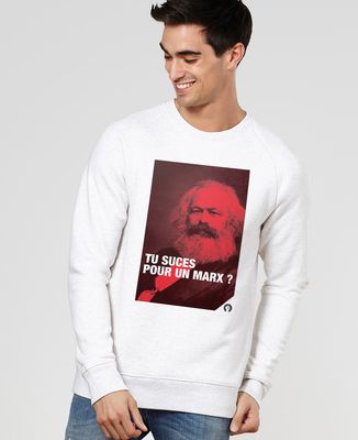Sweatshirt homme Marx