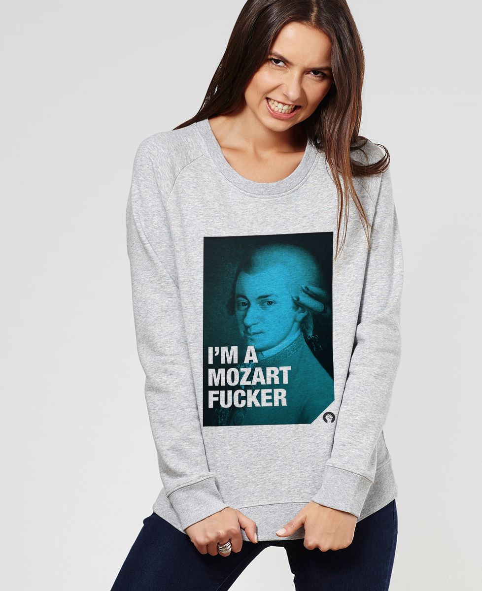 Sweatshirt femme Mozart