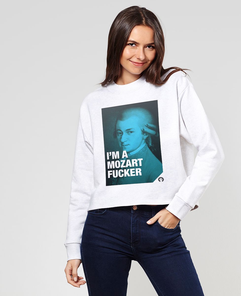 Sweatshirt femme Mozart