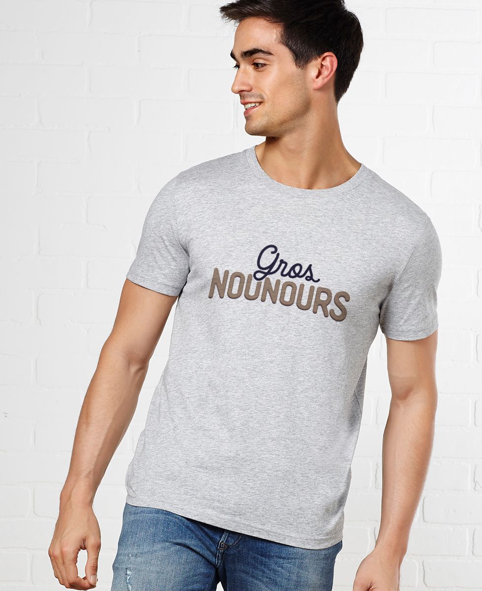 T-Shirt homme Gros nounours