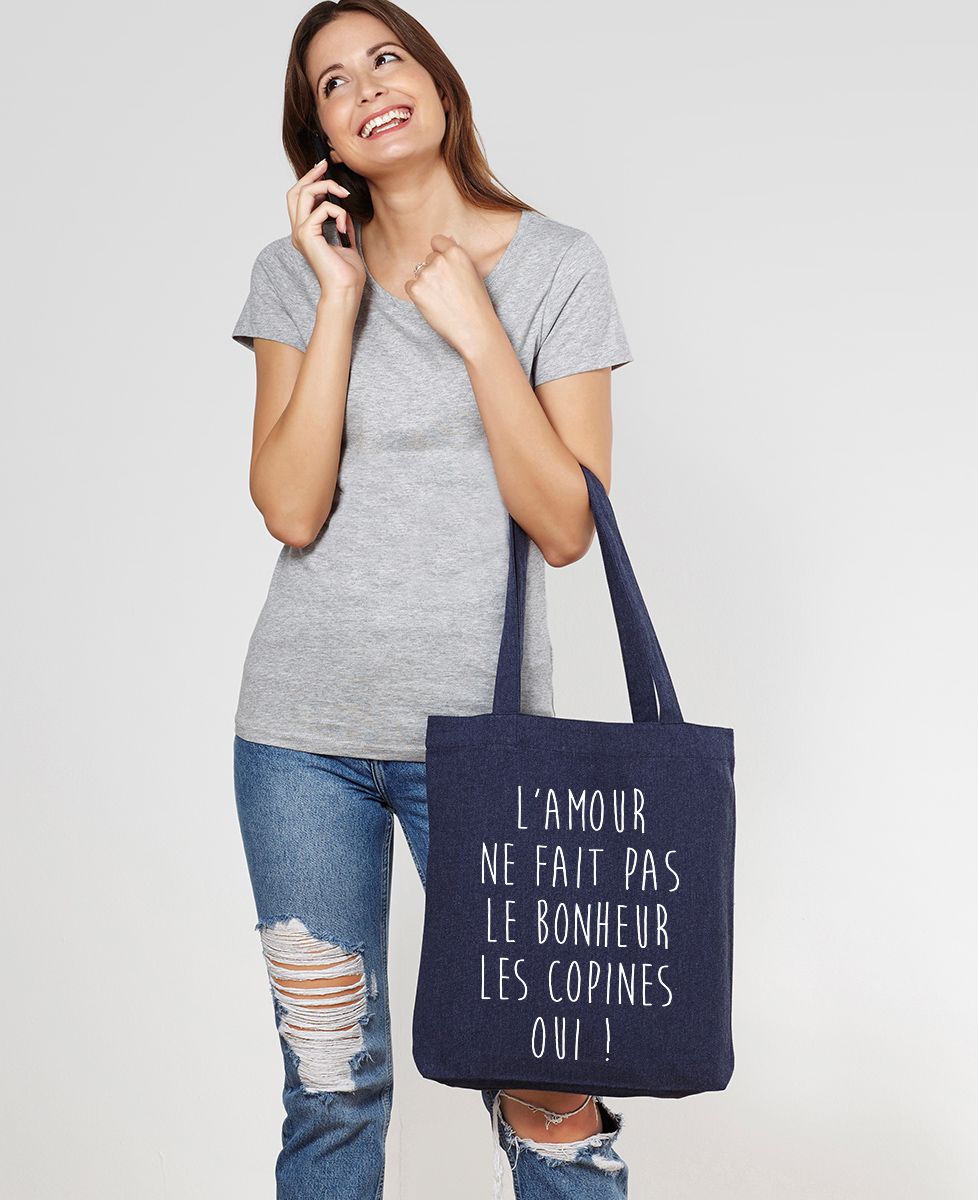 Tote bag L'amour ne fait pas le bonheur