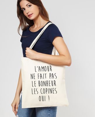Tote bag L'amour ne fait pas le bonheur