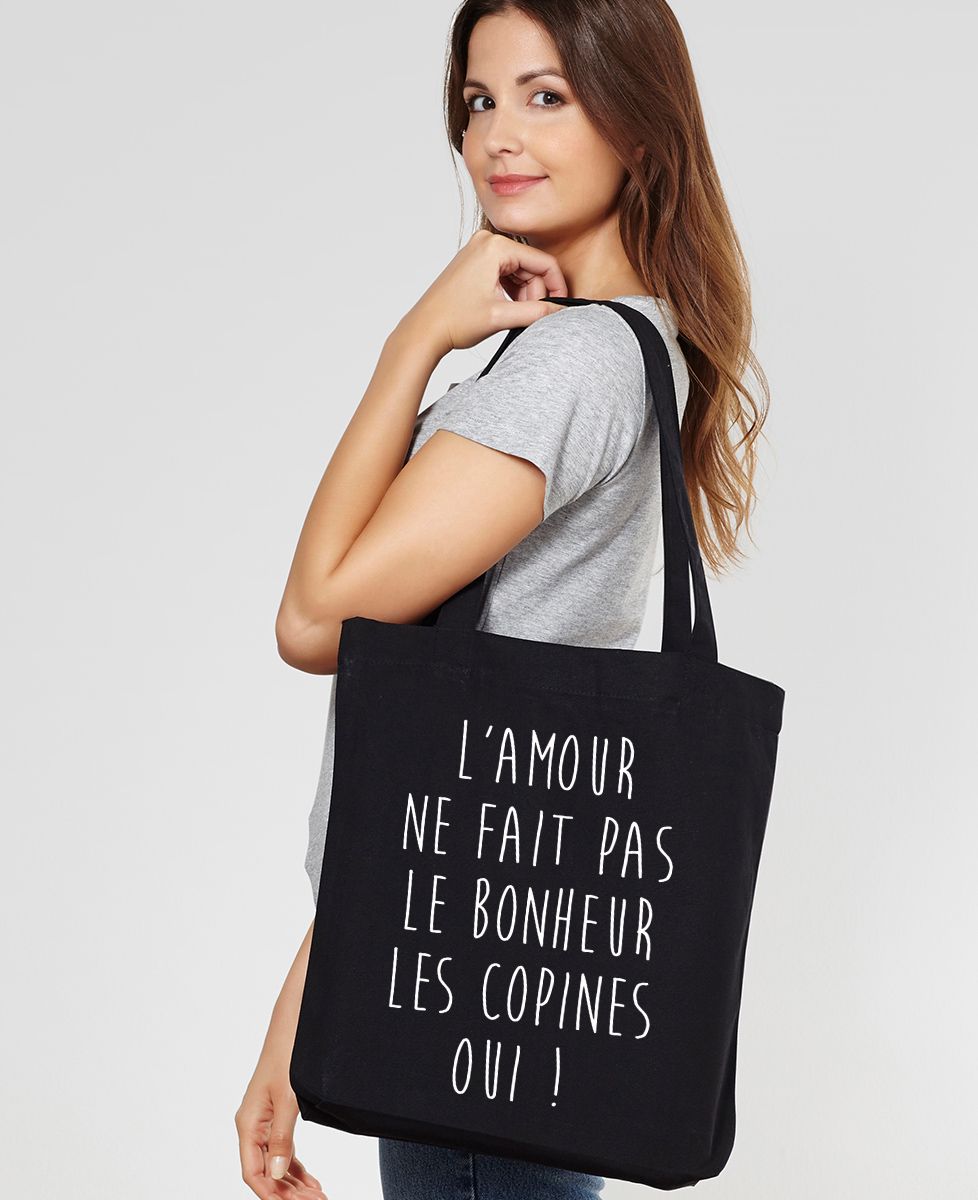 Tote bag L'amour ne fait pas le bonheur