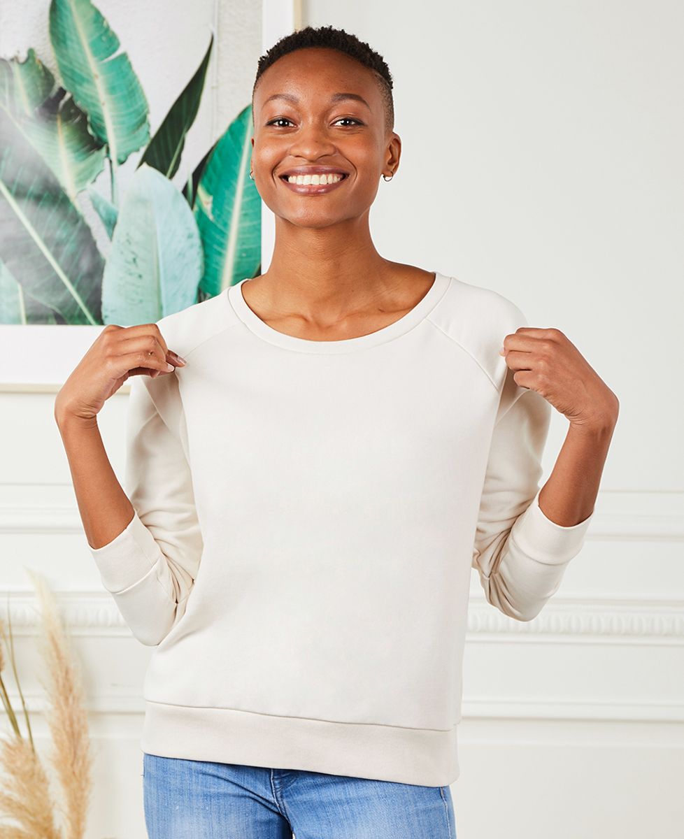 Sweatshirt femme Club Mama personnalisé (velours)