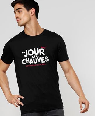 T-Shirt homme Un jour les chauves domineront le monde