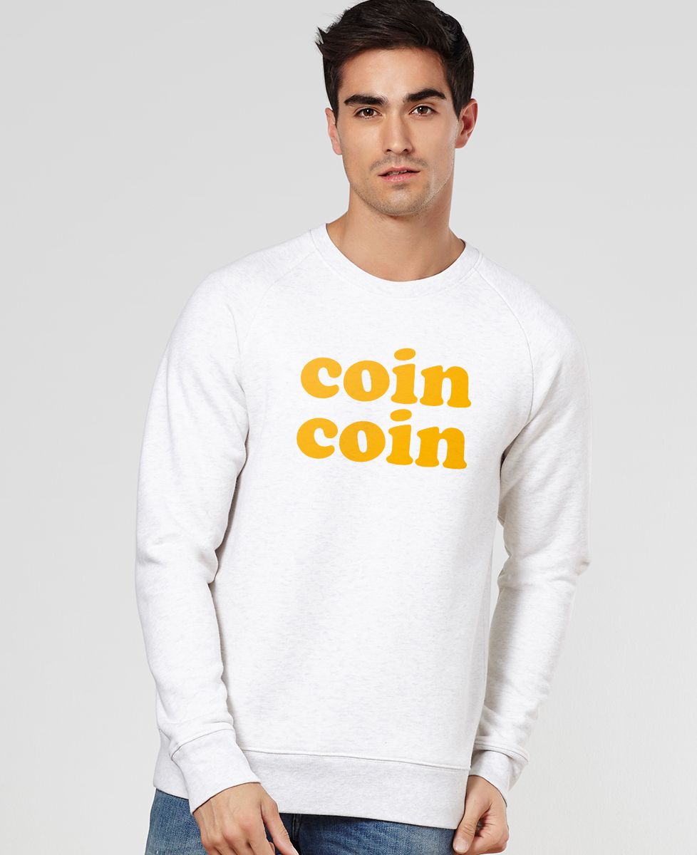 Sweatshirt homme Coin coin