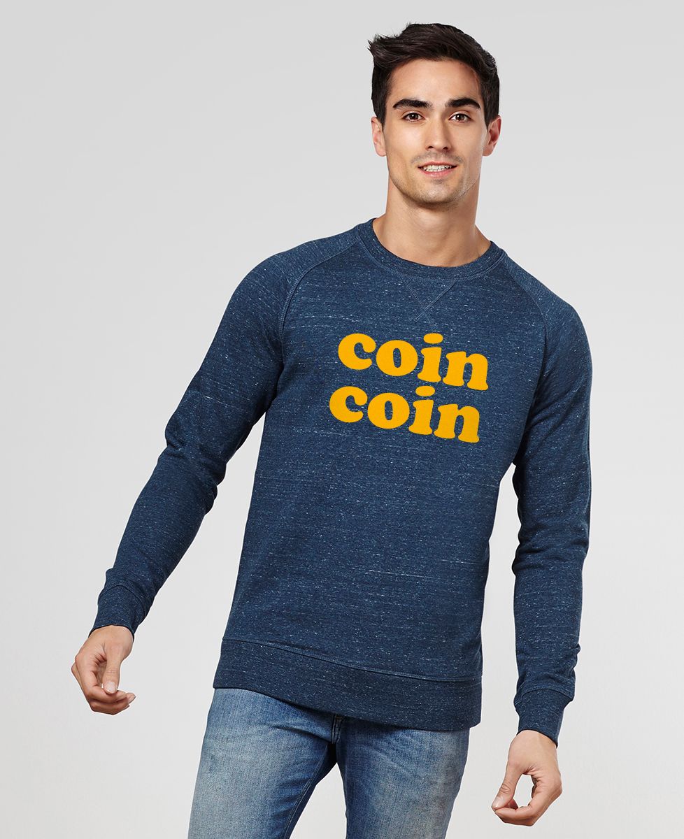 Sweatshirt homme Coin coin