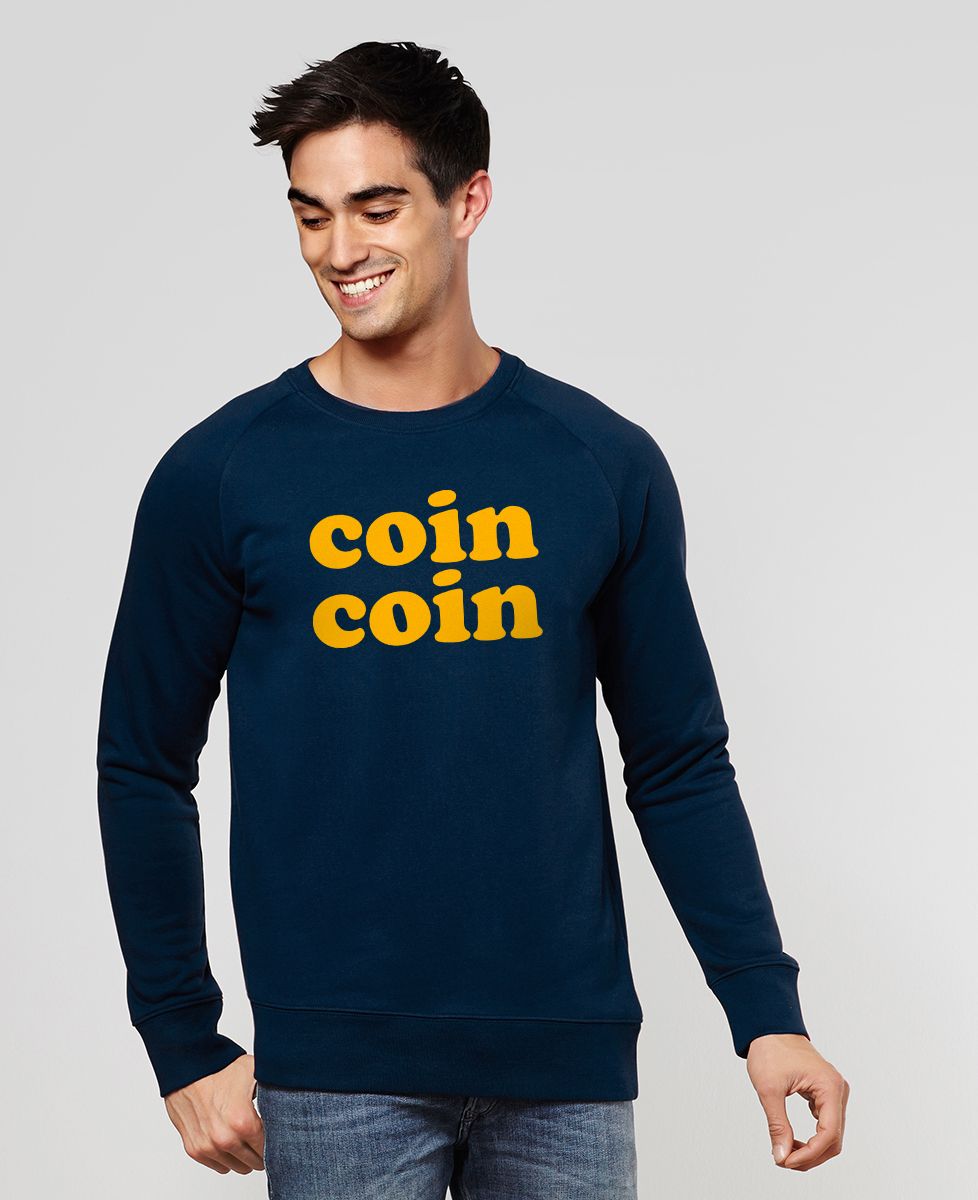 Sweatshirt homme Coin coin