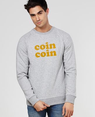 Sweatshirt homme Coin coin