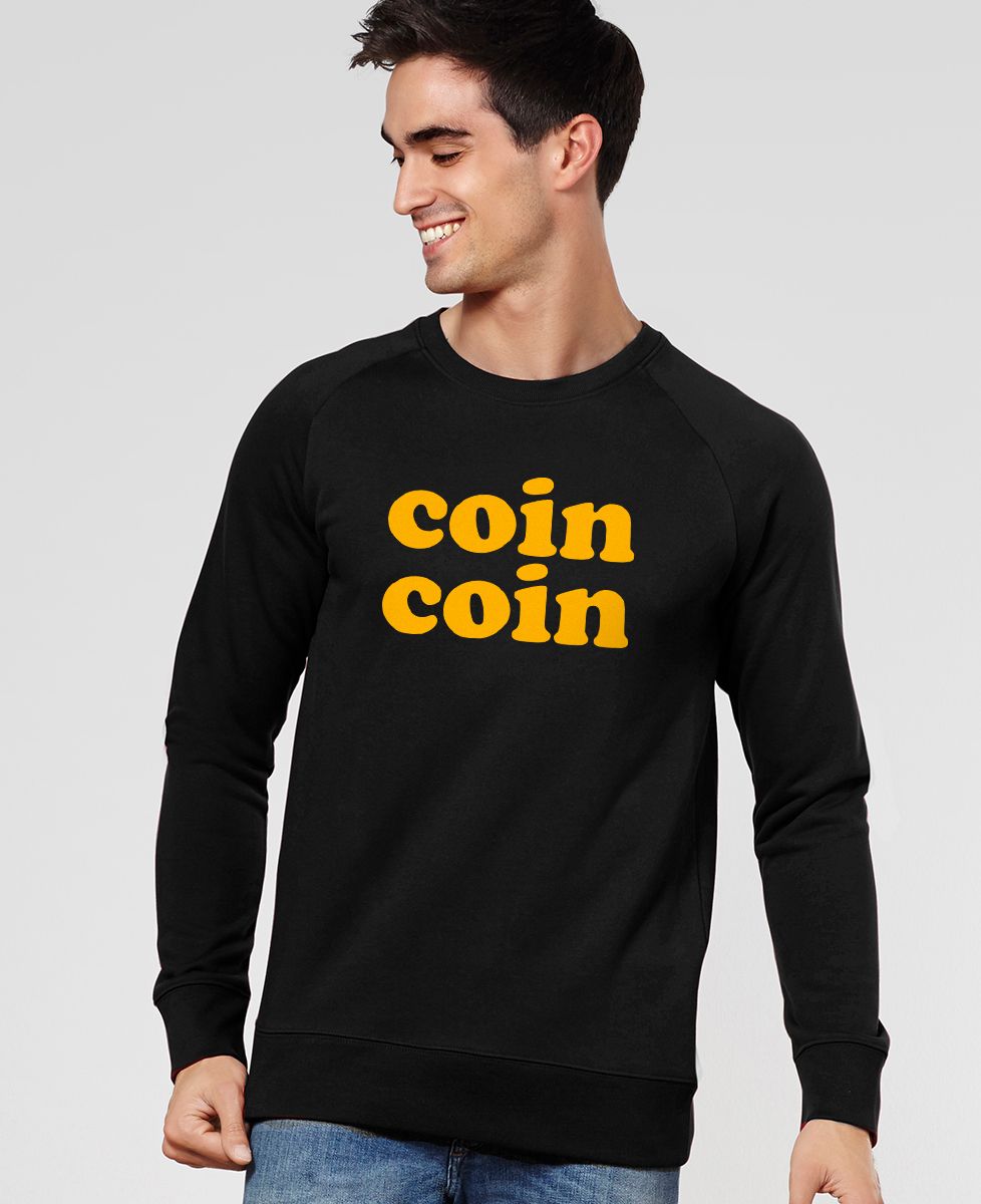 Sweatshirt homme Coin coin