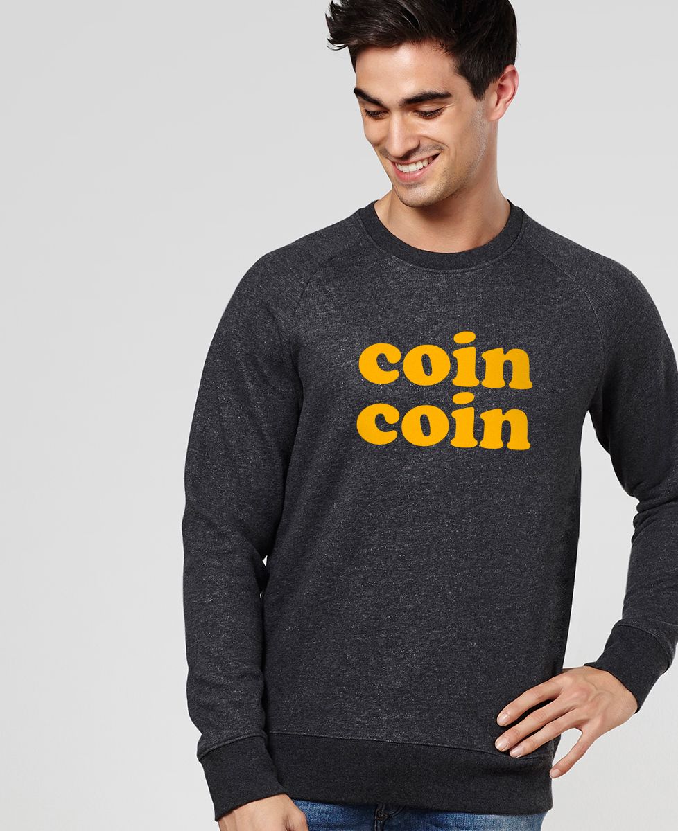 Sweatshirt homme Coin coin