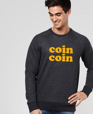 Sweatshirt homme Coin coin