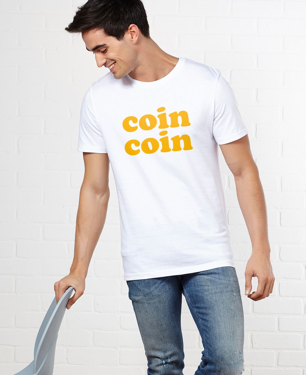 T-Shirt homme Coin coin