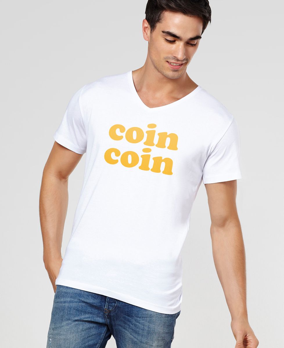 T-Shirt homme Coin coin