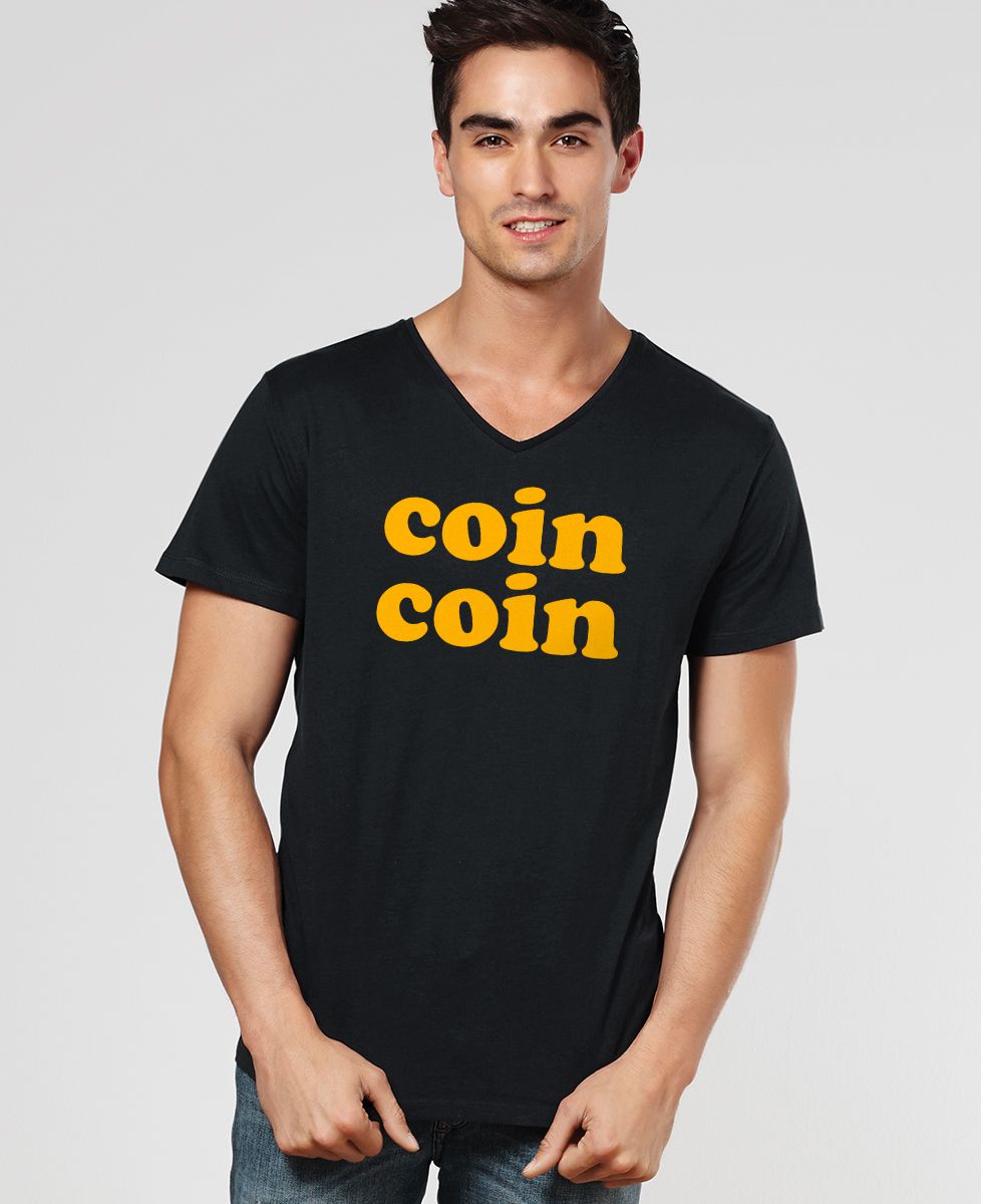 T-Shirt homme Coin coin