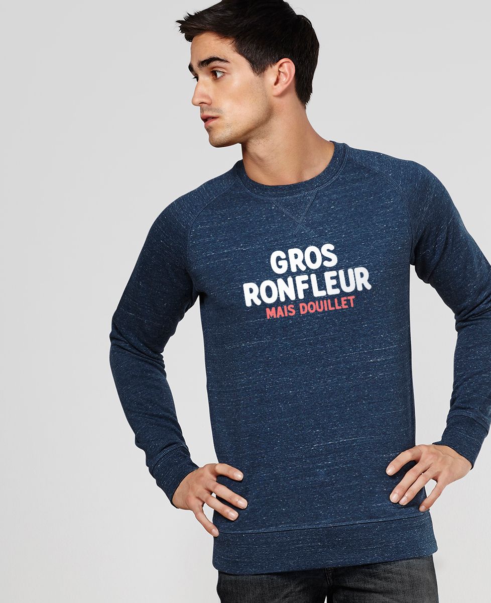 Sweatshirt homme Gros ronfleur mais douillet