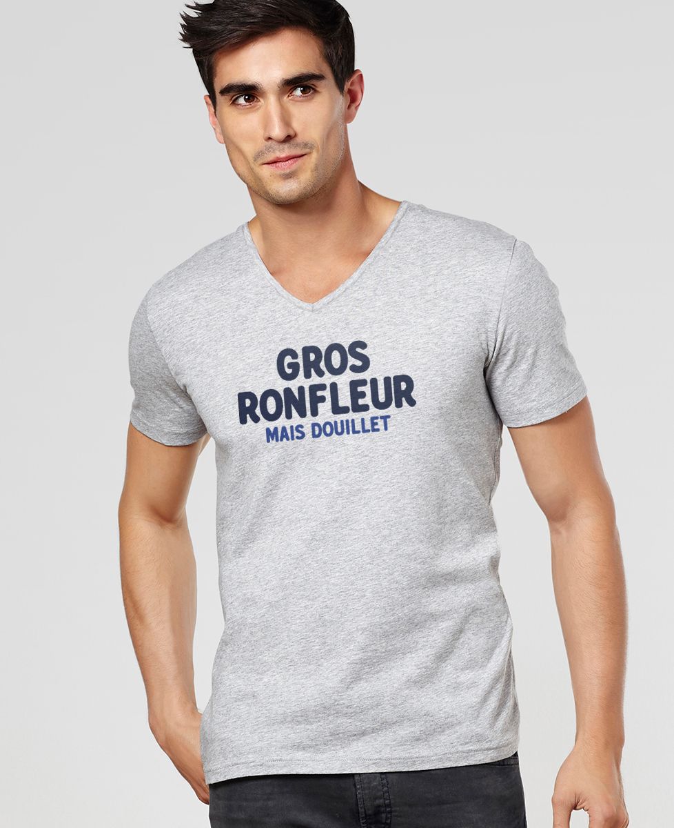 T-Shirt homme Gros ronfleur mais douillet
