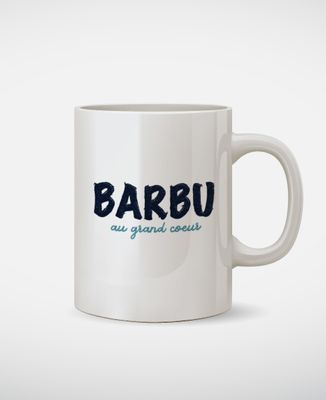 Mug Barbu au grand coeur
