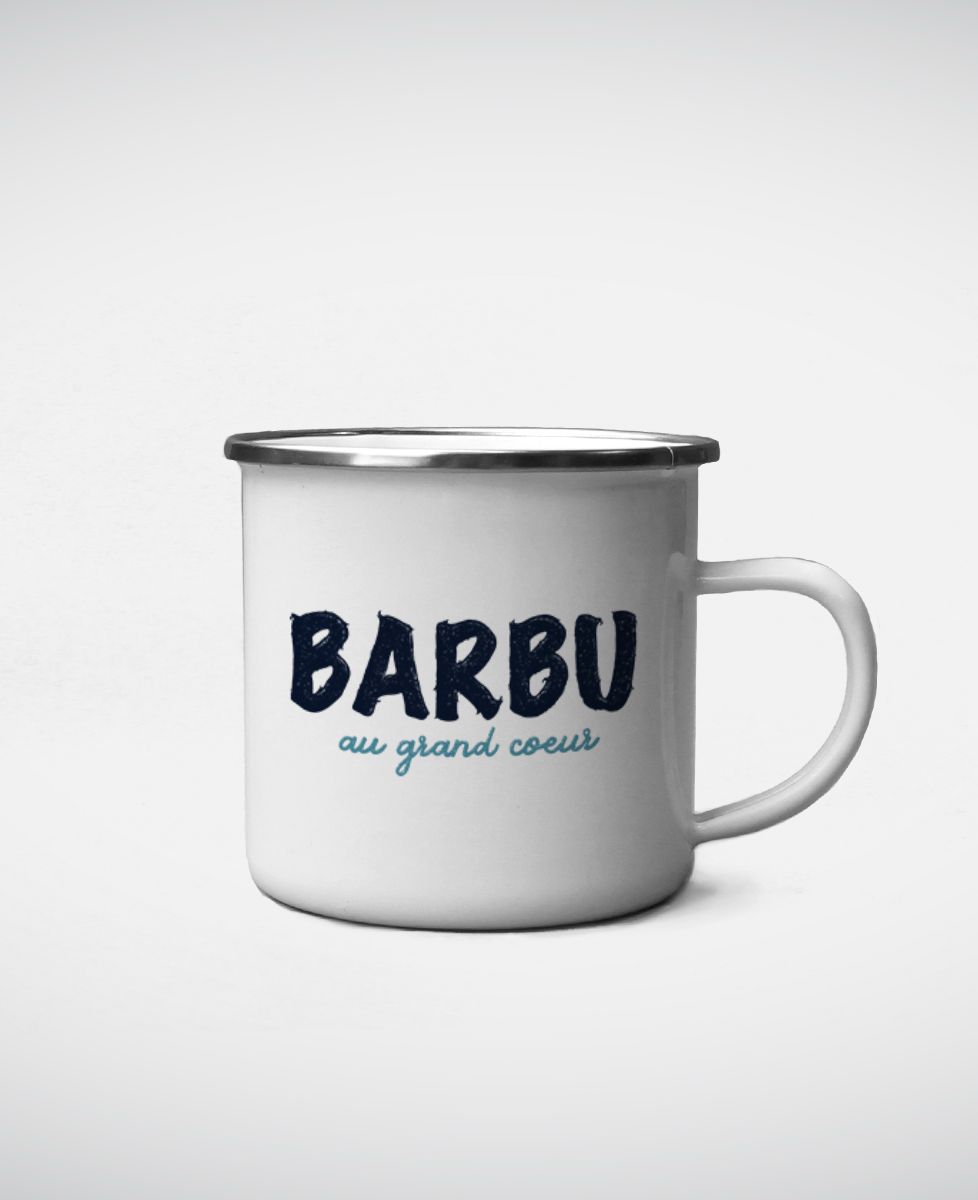 Mug Barbu au grand coeur
