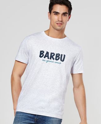 T-Shirt homme Barbu au grand coeur