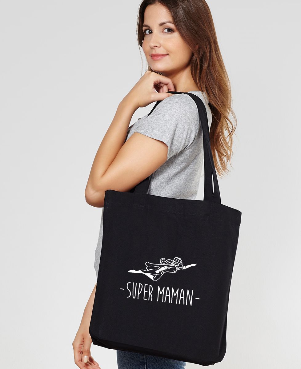 Tote bag Maman Super-héroïne