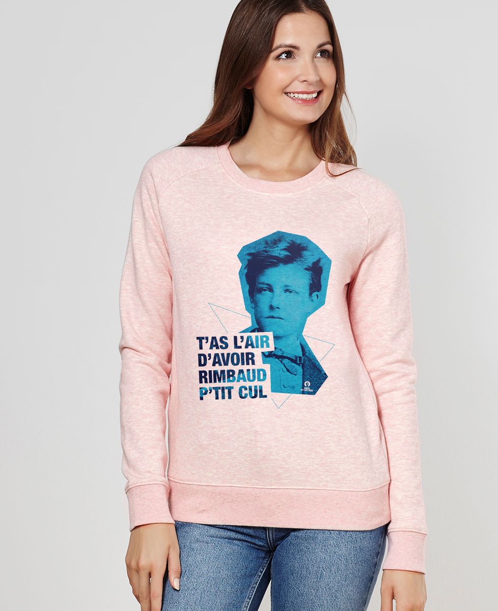 Sweatshirt femme Rimbaud Cut