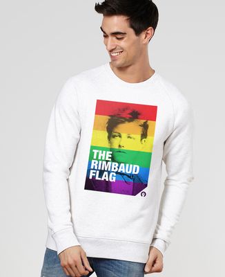 Sweatshirt homme Rimbaud Flag