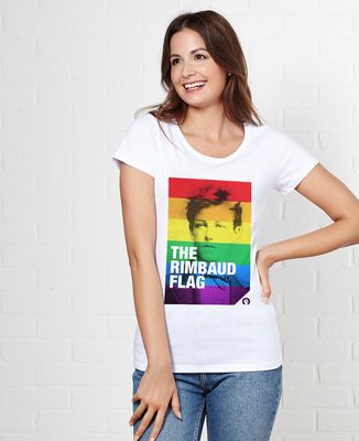 T-Shirt femme Rimbaud Flag